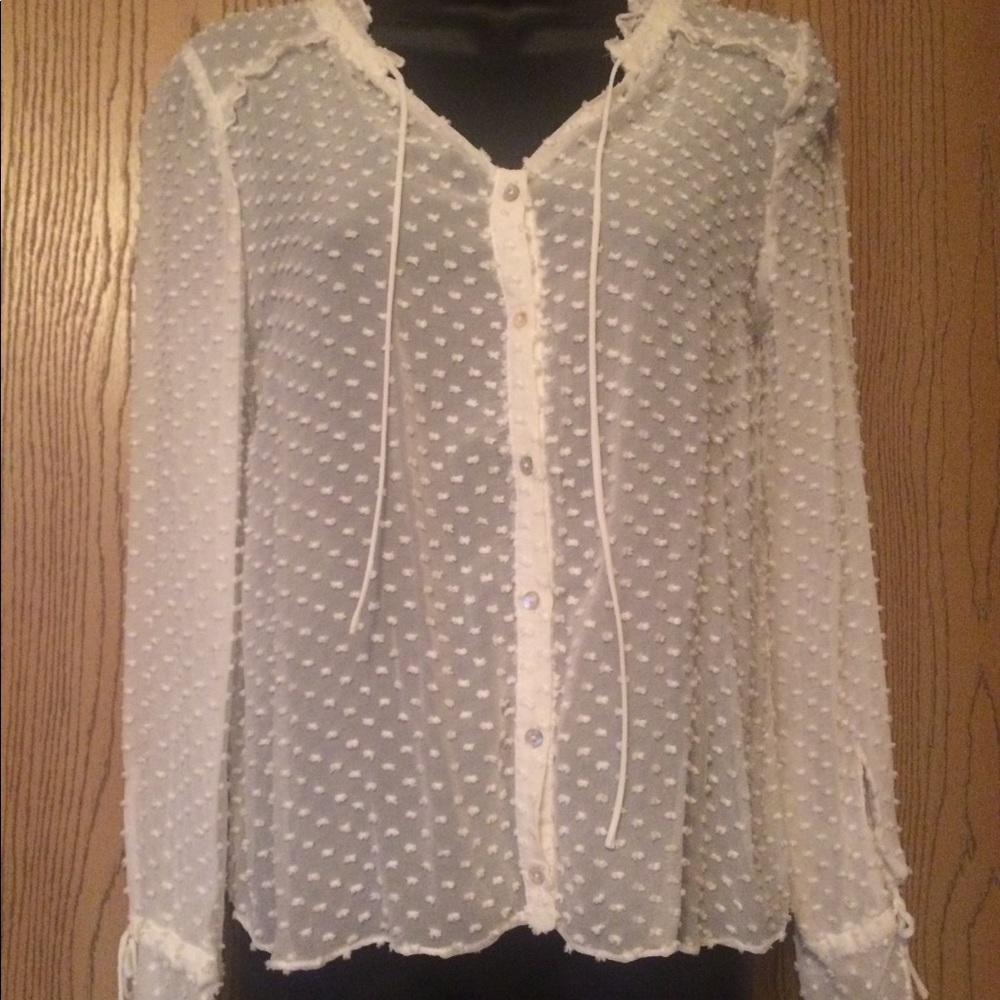 ZARA Long sleeve blouse